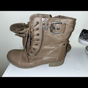 Guess combat boots